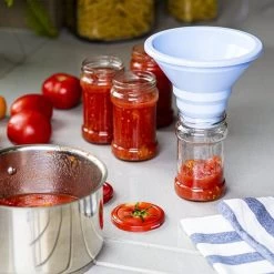 Merkloos Keuken Trechter 150/55 Inclusief 3 Confituur Recepten - Vultrechter- Keukentrechter - Pottentrechter -Keukenbarbecue 1200x1200 1570