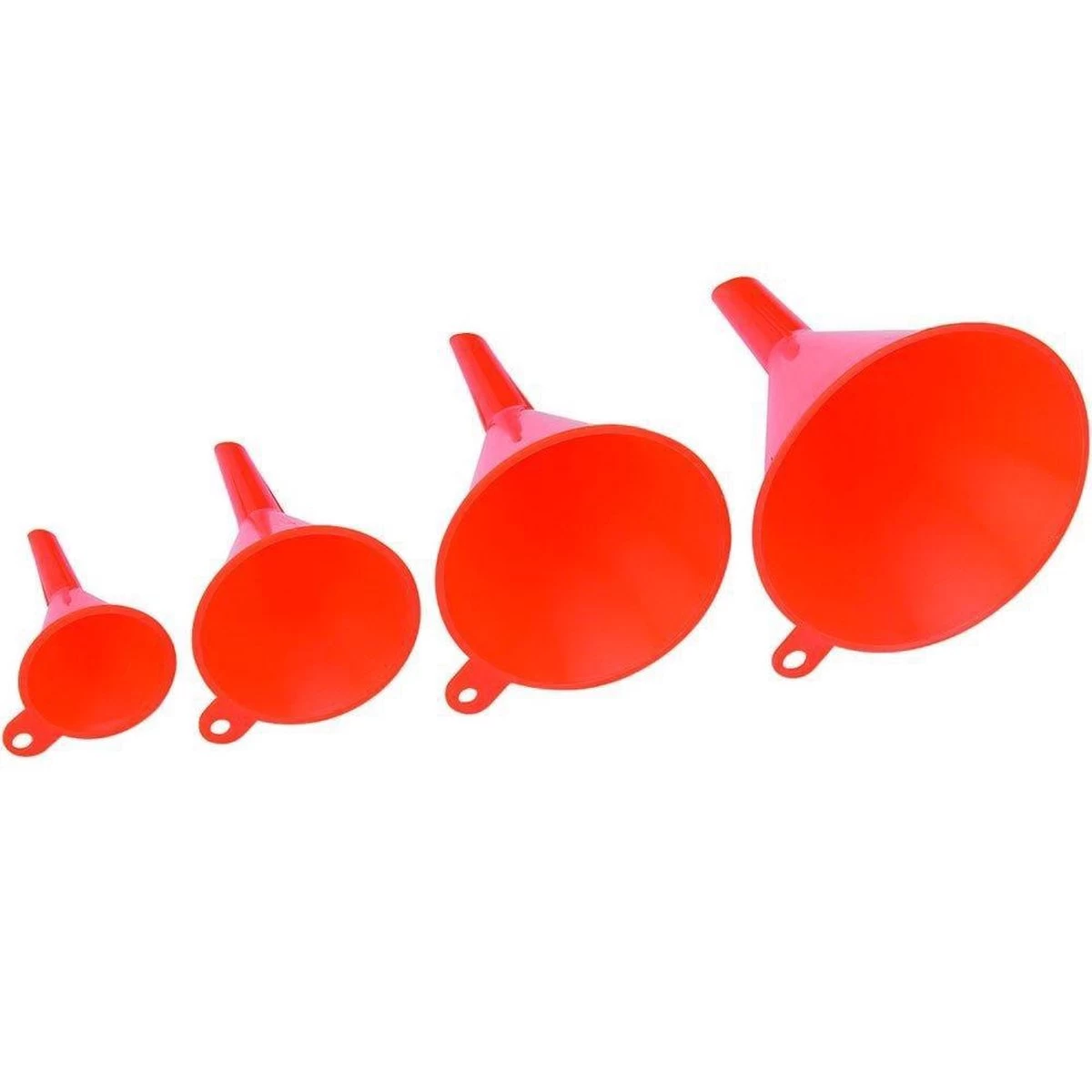 Premium Plastic Trechter Set – 4 Stuks – Ø 115/95/73/50mm | Voor Snelle En Schone Overdracht Van Vloeistoffen, Olie, Water En Droge Stoffen En Poeders | Voor Gebruik In Auto, Voertuigen, Keuken En Tuin 5 Premium Plastic Trechter Set – 4 Stuks – Ø 115/95/73/50mm | Voor Snelle En Schone Overdracht Van Vloeistoffen, Olie, Water En Droge Stoffen En Poeders | Voor Gebruik In Auto, Voertuigen, Keuken En Tuin - Afbeelding 3