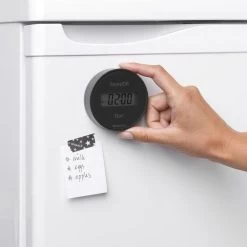 Brabantia Tasty+ Kookwekker - Met Magneet - Dark Grey -Keukenbarbecue 1200x1200 1603