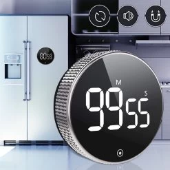 Merkloos Digitale Kookwekker Zilver Van METU-Online - Smart Timer - LED Display - Magnetisch Met Handige Draaiknop - Barbecue Kookwekker Magneet - BBQ Wekker 15 Merkloos Digitale Kookwekker Zilver Van METU-Online - Smart Timer - LED Display - Magnetisch Met Handige Draaiknop - Barbecue Kookwekker Magneet - BBQ Wekker -Keukenbarbecue 1200x1200 1646