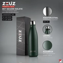 ZEUZ® Premium RVS Thermosfles & Drinkfles - Isoleerfles – Waterfles Met Rietje - BPA Vrij – 500 Ml - Mat Groen 12 ZEUZ® Premium RVS Thermosfles & Drinkfles - Isoleerfles – Waterfles Met Rietje - BPA Vrij – 500 Ml - Mat Groen -Keukenbarbecue 1200x1200 203