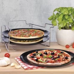 Merkloos Pizzaplaat Bakset Met 3 Bakplaten 16 X 31 Cm- Pizza Rek 3-delig - Pizzabakset Met Standaard/rek 10 Merkloos Pizzaplaat Bakset Met 3 Bakplaten 16 X 31 Cm- Pizza Rek 3-delig - Pizzabakset Met Standaard/rek -Keukenbarbecue 1200x1200 281