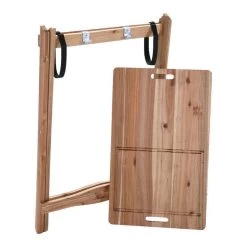 SenS-Line Inklapbare BBQ Bijzettafel - Acacia -Keukenbarbecue 1200x1200 305