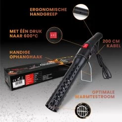 Master Knives BBQ Aansteker Electrisch - BBQ Accesoires - Zwarte BBQ Starter - Looftlighter 18 Master Knives BBQ Aansteker Electrisch - BBQ Accesoires - Zwarte BBQ Starter - Looftlighter -Keukenbarbecue 1200x1200 313