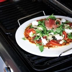 Pizzasteen BBQ & Oven | Pizzaplaat Voor De Lekkerste Bereiding Van Een Pizza Op Jouw Barbecue Of In De Oven | Pizza Stone Rond | Medium (33 Cm) -Keukenbarbecue 1200x1200 316