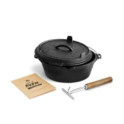 Burnhard Gietijzeren Dutch Oven - Little John 3,8 L 26 Burnhard Gietijzeren Dutch Oven - Little John 3,8 L -Keukenbarbecue 1200x1200 331