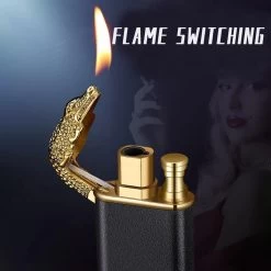 Dragon Lighter - Draak Aansteker - Dual Flame - Vuur Aansteker - Verschillende Vlamgrootte - Hervulbaar - WBV™ -Keukenbarbecue 1200x1200 392