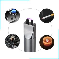 Aansteker Elektrisch - Plasma Aansteker - Aansteker Voor Kaarsen - Oplaadbaar Met USB Kabel - Windproof - SEVEND® -Keukenbarbecue 1200x1200 409