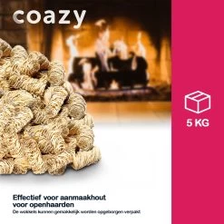 Aanmaakkrullen Voor BBQ Of Kachel | 5kg ECO FSC Gecertificeerd Aanmaakhout Barbecue - Biologisch En Duurzaam Aanmaakwokkels - Houtwol Wokkels - Barbeque Aansteker - Aanmaakblokjes - Accessoires - Ongeveer 400krullen -Keukenbarbecue 1200x1200 431