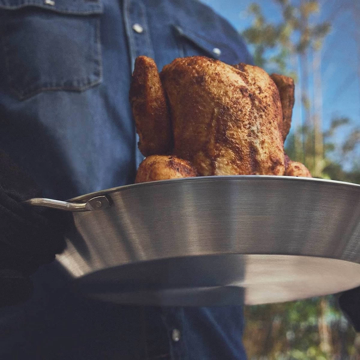 Burnhard Kiphouder - Chicken Roaster - RVS - 30,5 X 3,9 Cm 9 Burnhard Kiphouder - Chicken Roaster - RVS - 30,5 X 3,9 Cm - Afbeelding 7