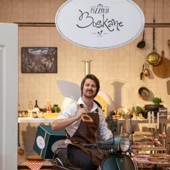 Boska Pizzaschep Barbecue - Kort Handvat - Stabiel - Aluminium - Eikenhout - BBQ Accessoires -Keukenbarbecue 1200x1200 463