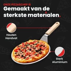 GrillX Pizzaschep Met Pizzasnijder - 30cm - In Luxe Doos - Pizzaspatel Voor BBQ & Oven - BBQ Accesoires Gereedschap 13 GrillX Pizzaschep Met Pizzasnijder - 30cm - In Luxe Doos - Pizzaspatel Voor BBQ & Oven - BBQ Accesoires Gereedschap -Keukenbarbecue 1200x1200 470
