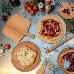 Boska Pizzaschep Amigo - Voor Warme En Koude Pizza - Kort Handvat - Beukenhout - 30 Cm Breed -Keukenbarbecue 1200x1200 504