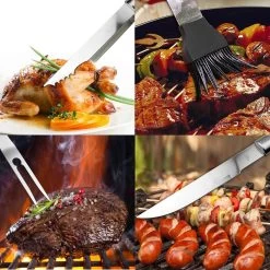 Saveur Royal® 35-delige Barbecue Gereedschapset In Roestvrij Staal - BBQ Grill Set Met Draagtas - Barbecuegerei-sets - Barbecue Accessoires Gereedschap - 35-delig 26 Saveur Royal® 35-delige Barbecue Gereedschapset In Roestvrij Staal - BBQ Grill Set Met Draagtas - Barbecuegerei-sets - Barbecue Accessoires Gereedschap - 35-delig -Keukenbarbecue 1200x1200 518