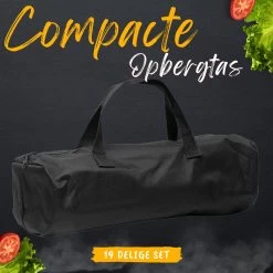 BBQ Gereedschapset - Opbergtas - BBQ Accessoires - BBQ Tang - BBQ Set - BBQ Borstel - BBQ Gereedschap - Roestvrij Staal 11 BBQ Gereedschapset - Opbergtas - BBQ Accessoires - BBQ Tang - BBQ Set - BBQ Borstel - BBQ Gereedschap - Roestvrij Staal -Keukenbarbecue 1200x1200 537