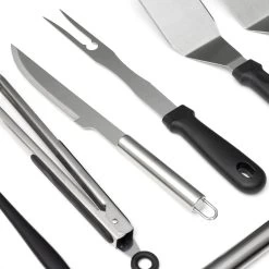 BBQ Gereedschapset - Opbergtas - BBQ Accessoires - BBQ Tang - BBQ Set - BBQ Borstel - BBQ Gereedschap - Roestvrij Staal 13 BBQ Gereedschapset - Opbergtas - BBQ Accessoires - BBQ Tang - BBQ Set - BBQ Borstel - BBQ Gereedschap - Roestvrij Staal -Keukenbarbecue 1200x1200 539