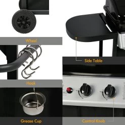 Bighorn Gasbarbecue En Grill – 2 Branders – Zwart 22 Bighorn Gasbarbecue En Grill – 2 Branders – Zwart -Keukenbarbecue 1200x1200 568