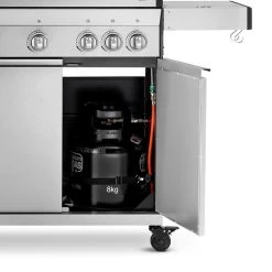 Burnhard Gas BBQ Big FRED Deluxe - 4 Branders - Incl. Keramische Infraroodbrander & Afdekhoes - Deluxe -Keukenbarbecue 1200x1200 621