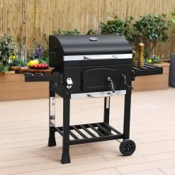 Alice's Garden Houtskool BBQ Bernard - Smoker - Verstelbare Houtskoolbak - Zwart 17 Alice's Garden Houtskool BBQ Bernard - Smoker - Verstelbare Houtskoolbak - Zwart -Keukenbarbecue 1200x1200 648