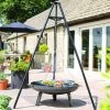 BBGRILL Driepoot Barbecue Zwart 172 Cm BBQ TRIPOD -Keukenbarbecue 1200x1200 657