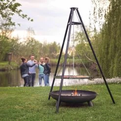 BBGRILL Driepoot Barbecue Zwart 172 Cm BBQ TRIPOD -Keukenbarbecue 1200x1200 659