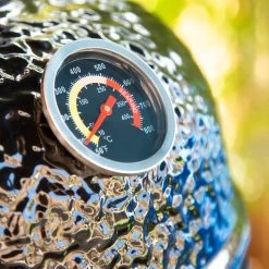 VONROC - BBQ - Kamado - 13 Inch - Ø27cm Kookoppervlak - Houtskoolbarbecue – Keramisch - Tafelmodel - Met Onderstel, Thermometer, Plate Setter & Regenhoes -Keukenbarbecue 1200x1200 676