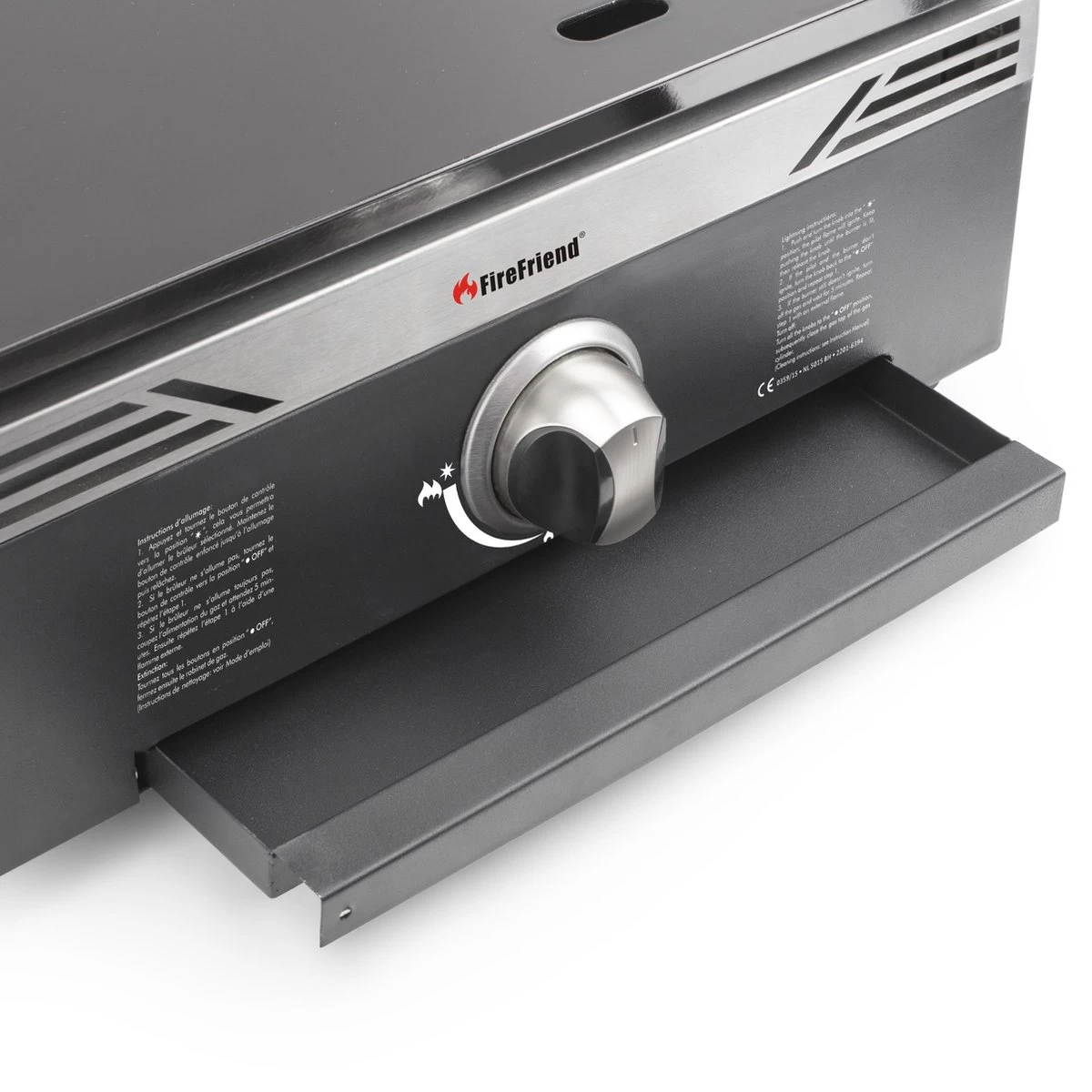 BBQ Op Gas Met Bakplaat 44,5 X 49,5 Cm 8 BBQ Op Gas Met Bakplaat 44,5 X 49,5 Cm - Afbeelding 6