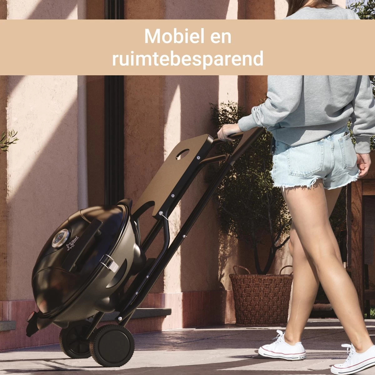 SUNTEC Elektrische BBQ 9493 - Geschikt Voor Buiten Als Tafelbarbecue Of Staande Barbecue - Barbecue Voor Balkon, Terras, Tuin En Camping - Elektrisch Barbecueën Met Max. 2400 Watt - Mobiel Onderstel 4 SUNTEC Elektrische BBQ 9493 - Geschikt Voor Buiten Als Tafelbarbecue Of Staande Barbecue - Barbecue Voor Balkon, Terras, Tuin En Camping - Elektrisch Barbecueën Met Max. 2400 Watt - Mobiel Onderstel - Afbeelding 2