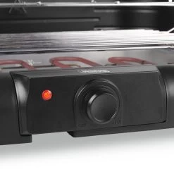 Princess 112250 Elektrische BBQ Met Zijplanken - BBQ - 40x25cm - Met En Zonder Statief Te Gebruiken - Met Zijplankjes - Ook Te Gebruiken Als Tafelgrill - 2200W -Keukenbarbecue 1200x1200 787