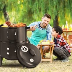 Merkloos Monzana Barbecue-ROKER-Grill-Oven 26 Merkloos Monzana Barbecue-ROKER-Grill-Oven -Keukenbarbecue 1200x1200 802