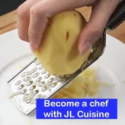 JL Cuisine Rasp - Handrasp - Citroenrasp - Kaasrasp - Gemberrasp - Knoflookrasp - Brede Rasp - RVS Rasp - Groenterasp - Keukenrasp 14 JL Cuisine Rasp - Handrasp - Citroenrasp - Kaasrasp - Gemberrasp - Knoflookrasp - Brede Rasp - RVS Rasp - Groenterasp - Keukenrasp -Keukenbarbecue 1200x1200 810