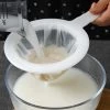 Keuken Ultra-Fijne Zeef Keuken Nylon Mesh Filter Lepel Voor Geschikt Voor Sojamelk Koffie Melk Yoghurt - Wit 2 Keuken Ultra-Fijne Zeef Keuken Nylon Mesh Filter Lepel Voor Geschikt Voor Sojamelk Koffie Melk Yoghurt - Wit -Keukenbarbecue 1200x1200 815