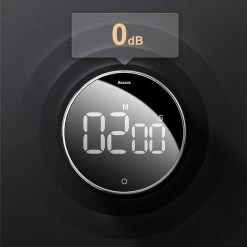 Merkloos Magnetische Timer - Digitale LED Display Stopwatch - Interval Muurklok - Douchetimer - Kookwekker - Cool En Stijlvol -Keukenbarbecue 1200x1200 841