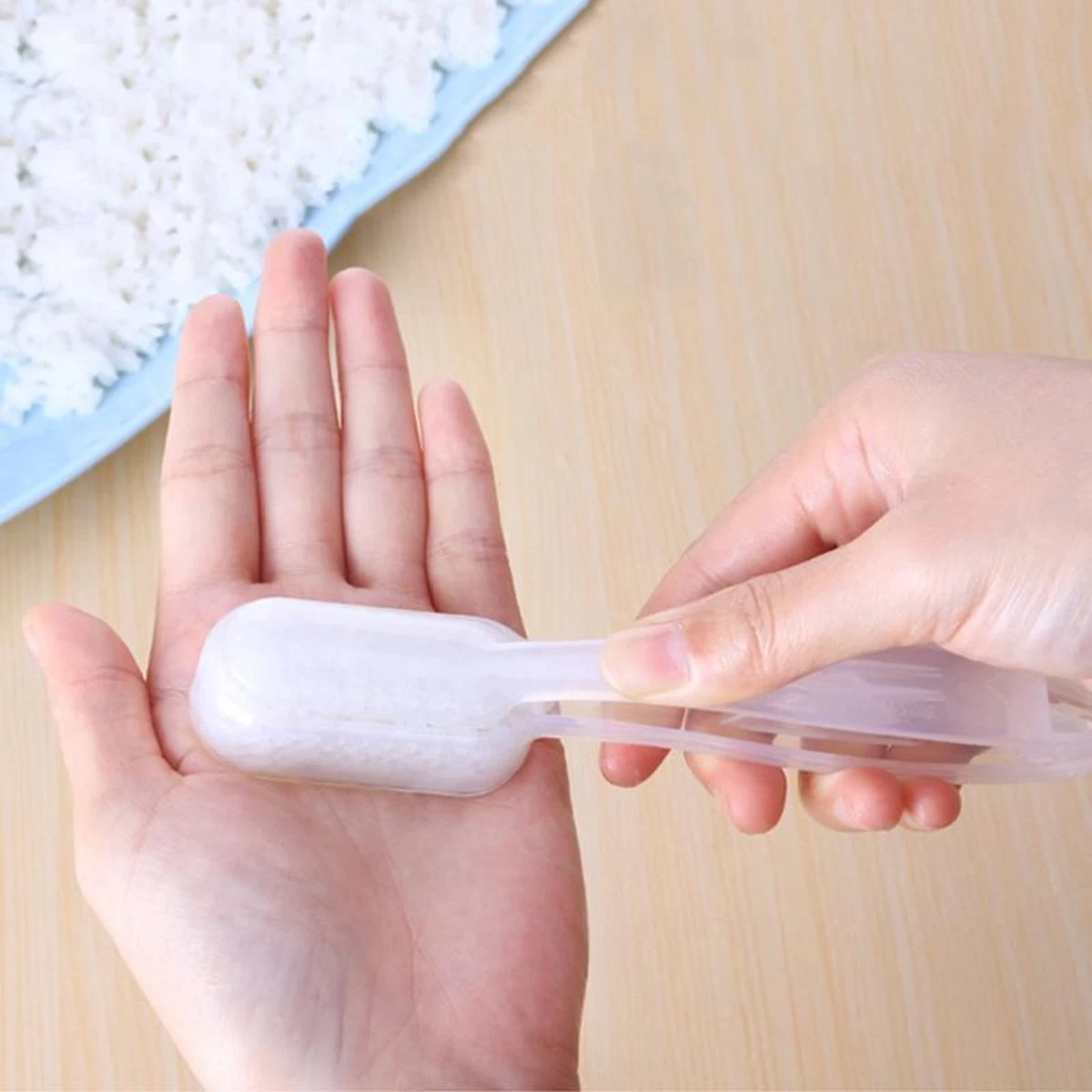 Merkloos Sushi Scoop - Sushi Nigiri Maker – Sushi Maker – Sushi Schep – Wit 6 Merkloos Sushi Scoop - Sushi Nigiri Maker – Sushi Maker – Sushi Schep – Wit - Afbeelding 4