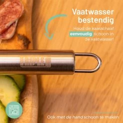 Triple J® Kaasschaaf Voor Jonge En Oude Kaas – Kaasrasp – Kaasmes – Keukengerei - RVS -Keukenbarbecue 1200x1200 917