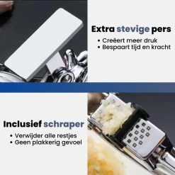 D'Luxe - The Squirrel Knoflookpers - Met Schraap Systeem - Knoflookpers-gemberpers- Met Gratis Siliconen Peller & Borstel 21 D'Luxe - The Squirrel Knoflookpers - Met Schraap Systeem - Knoflookpers-gemberpers- Met Gratis Siliconen Peller & Borstel -Keukenbarbecue 1200x1200 967