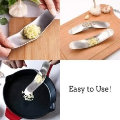 Knoflookpers - Compact - Eenvoudig Knoflook Persen - RVS - Zilver 8 Knoflookpers - Compact - Eenvoudig Knoflook Persen - RVS - Zilver -Keukenbarbecue 1200x1200 969