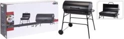 BBQ XL Houtskoolbarbecue - Cilindervorm - Grilloppervlak (LxB) 71 X 35 Cm - Zwart -Keukenbarbecue 1200x382