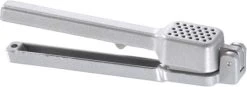 Westmark Biopress Knoflookpers 15,2 X 2,5 X 3,1 Cm - Aluminium - RVS 25 Westmark Biopress Knoflookpers 15,2 X 2,5 X 3,1 Cm - Aluminium - RVS -Keukenbarbecue 1200x425