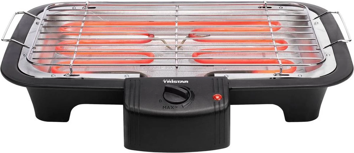 Tristar BQ-2813 Electrische Tafelbarbecue - Grilloppervlak (LxB) 38x22 Cm - 2000W - Zwart 10 Tristar BQ-2813 Electrische Tafelbarbecue - Grilloppervlak (LxB) 38x22 Cm - 2000W - Zwart - Afbeelding 8