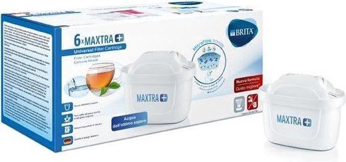 Brita Maxtra+ Filterpatronen 6 Stuks 3 Brita Maxtra+ Filterpatronen 6 Stuks