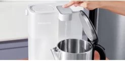 Philips Water Instant Water Filter - 3 L Inhoud, 1 L/min Snelle Doorstroming, Oplaadbaar Via USB-C -Keukenbarbecue 1200x590