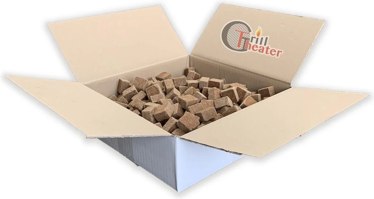 Bruine Aanmaakblokjes Voordeeldoos 288 Stuks 4 Bruine Aanmaakblokjes Voordeeldoos 288 Stuks - Afbeelding 2