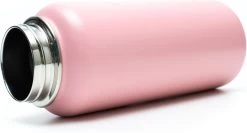 Thermosfles - Pastel Pink - 1 Liter - Extra Dop Met Rietje & Drinktuit - Thermosflessen - Isoleerfles - BPA Vrij - Lekvrij - Thermosfles 1 Liter - Isoleerfles 1 Liter - Thermoskan - Isoleerbeker - Thermosbeker -Keukenbarbecue 1200x644