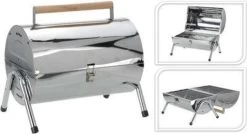 BBQ Collection Houtskoolbarbecue - Cilinder - Chroom -Keukenbarbecue 1200x651