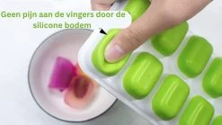 Ijsblokjesvorm- Ijsblokjesvormen- Ijsblokjesvorm Met Deksel- 4 Stuks - Silicone Onderkant- BPA Vrij- 56 Ijsblokjes- Gratis Cocktail E-book- Cocktail Ijsblokjes -Keukenbarbecue 1200x673 7