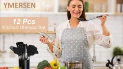 Merkloos Keukengerei Set Met Houder 12-delig - Siliconen – Ophangbaar - Antiaanbak Laag – Hittebestendig En BPA Vrij - Zwart 19 Merkloos Keukengerei Set Met Houder 12-delig - Siliconen – Ophangbaar - Antiaanbak Laag – Hittebestendig En BPA Vrij - Zwart -Keukenbarbecue 1200x675 6