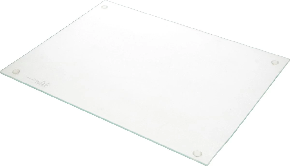 Glazen Snijplank Met Siliconen Voetjes 30 X 40 Cm - Snijplanken/serveerplanken Van Glas 3 Glazen Snijplank Met Siliconen Voetjes 30 X 40 Cm - Snijplanken/serveerplanken Van Glas