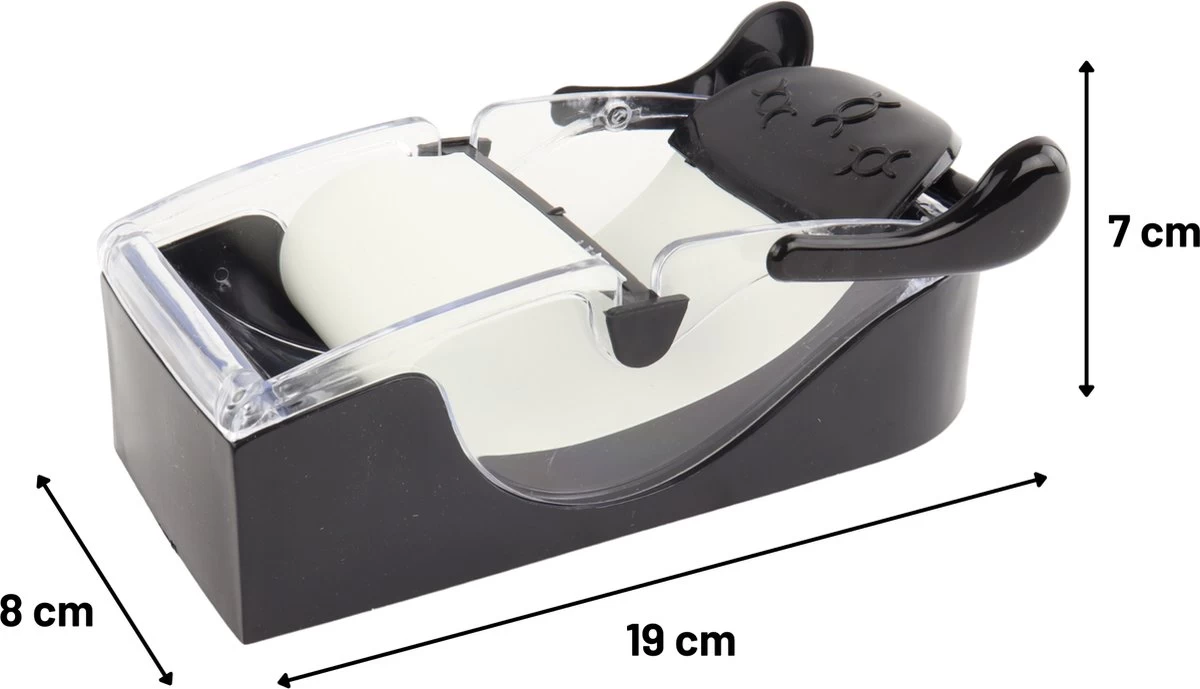 Orange85 Sushi Maker - Zelf Sushi Maken - Zwart - 19x8x7 - Sushimakers 4 Orange85 Sushi Maker - Zelf Sushi Maken - Zwart - 19x8x7 - Sushimakers - Afbeelding 2