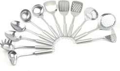 Merkloos Keukenset Kookgerei - Keukengerei Set - 12-delig - Able & Borret